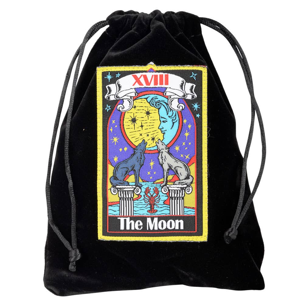 The Moon Velvet Tarot Bag-Earth Fairy Holistics