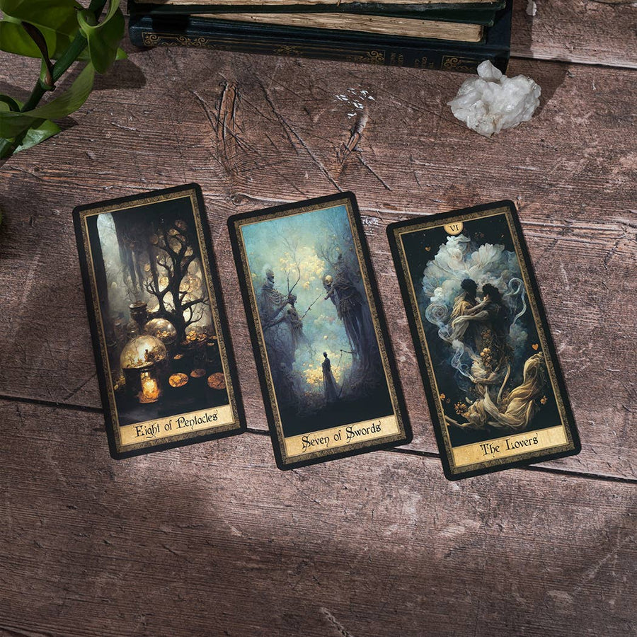 Erethereal Shadow Work Tarot Deck-Earth Fairy Holistics