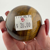 Tiger's Eye Spheres-Earth Fairy Holistics