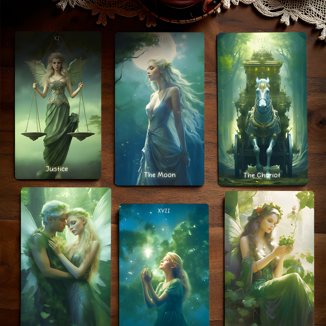 Forest Spirit Tarot-Earth Fairy Holistics
