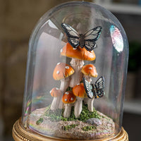 16272 Butterfly Mushroom Cloche-Earth Fairy Holistics