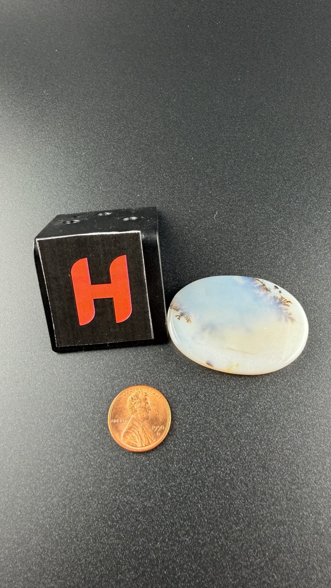 Scenic Dendritic Agate Flat Stones-Earth Fairy Holistics