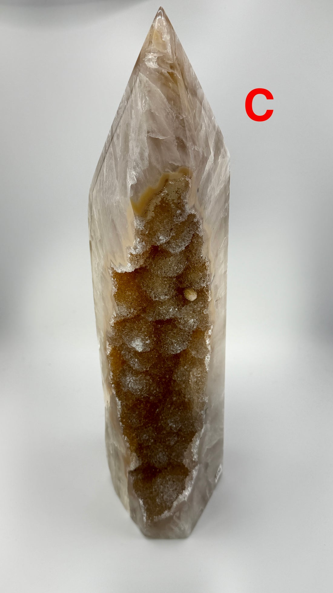 Druzy Agate Pendulum Towers-Earth Fairy Holistics