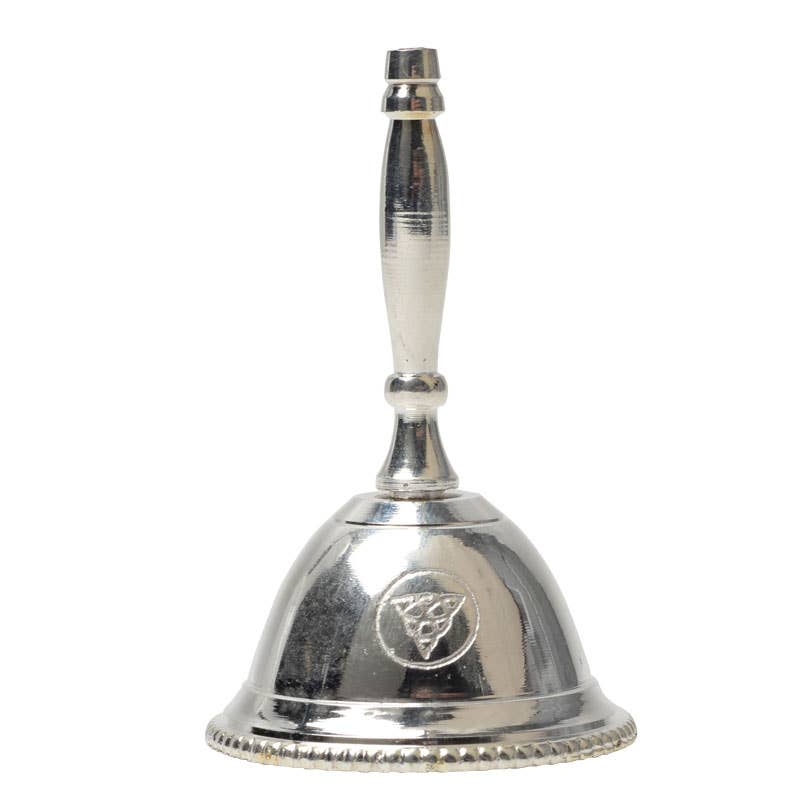 Silver Altar Bell Triquetra-Earth Fairy Holistics