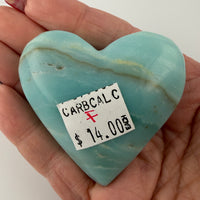 Caribbean Calcite Hearts-Earth Fairy Holistics