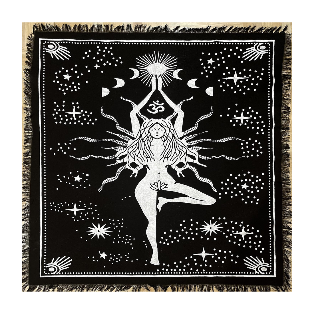 Altar Cloth - Female Power (24 x 24 in.)-Earth Fairy Holistics