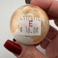 Peach Stilbite/Scolecite Spheres-Earth Fairy Holistics