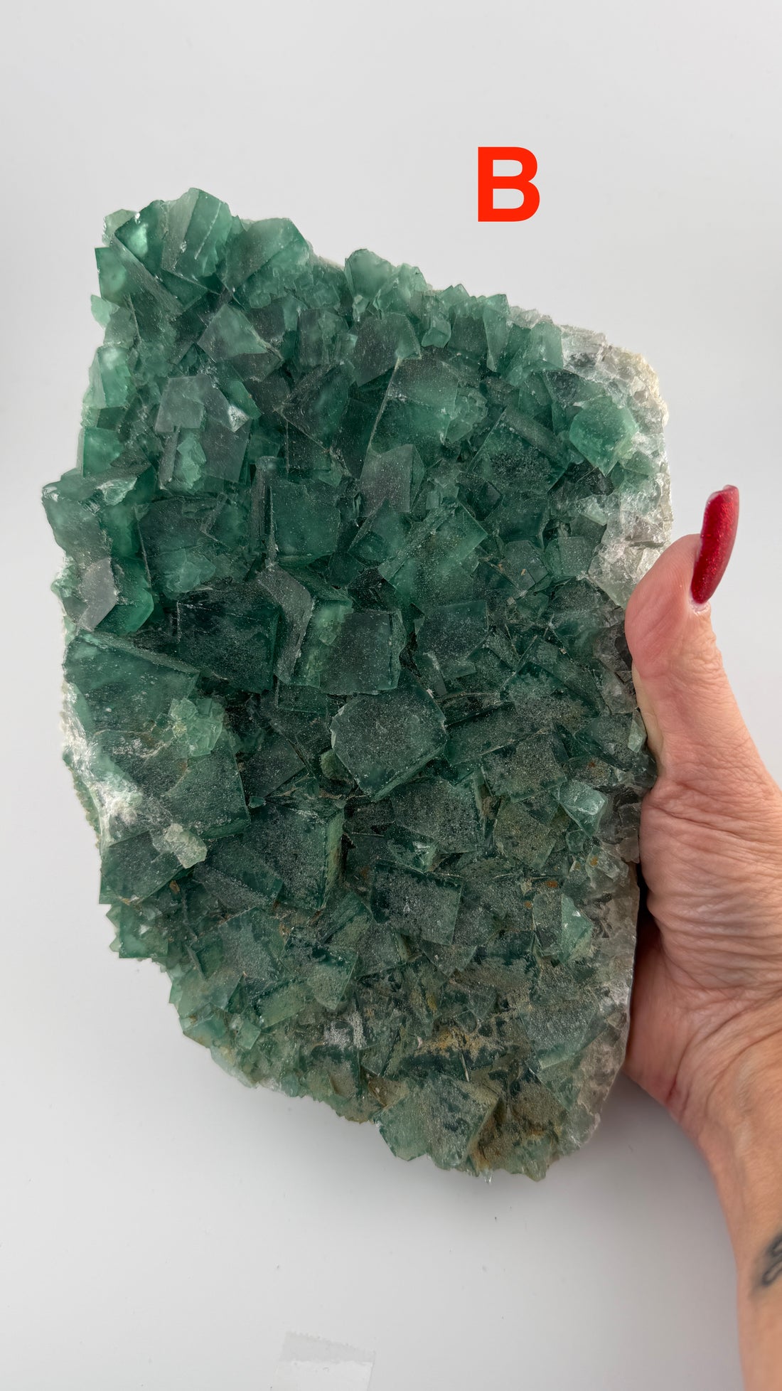 Fluorite Cube Specimen Formations (Large)-Earth Fairy Holistics