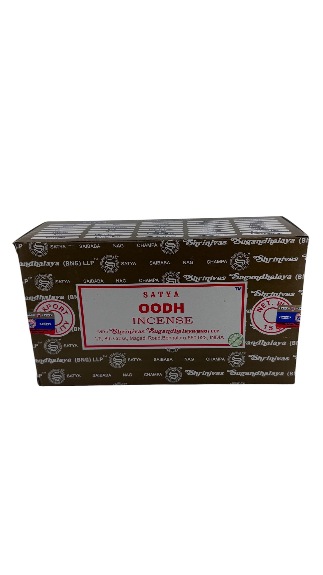 Satya - Oodh Incense Sticks-Earth Fairy Holistics