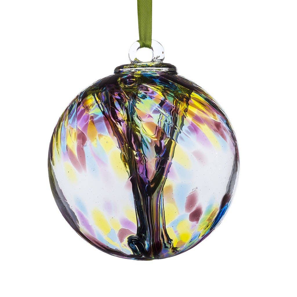 10cm Spirit Ball - Purple, Green & Blue-Earth Fairy Holistics