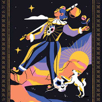 Sugar Skull Tarot Deck and Guidebook by David A Ross-Earth Fairy Holistics
