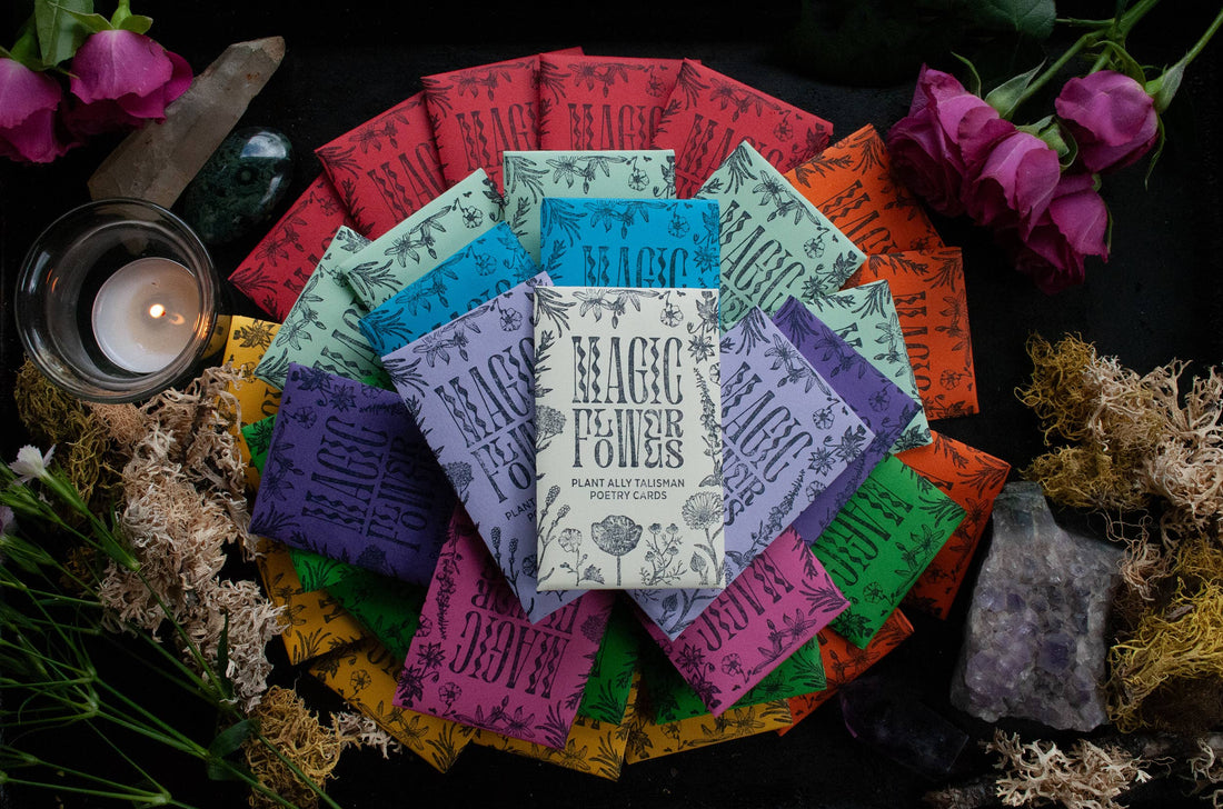 2" x 3.5" Mini Plant Poetry Oracle Card Mystery Pack-Earth Fairy Holistics