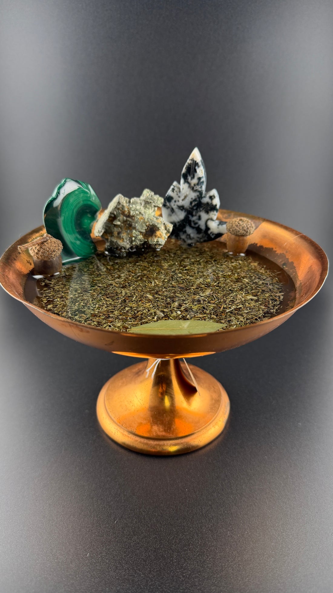 Earths Abundance Money Bowl (Silver & Copper Vessel)
