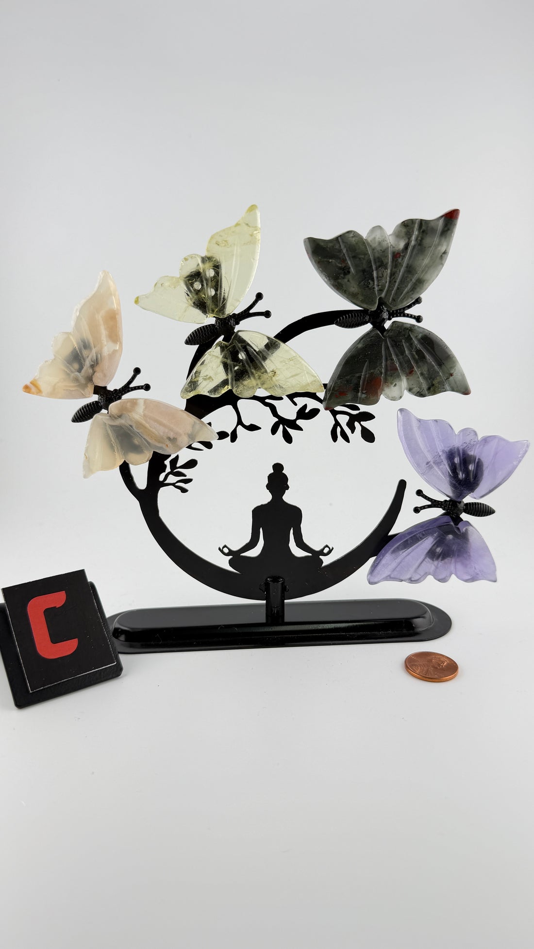 Yoga Tree with Butterfly Wings-Earth Fairy Holistics