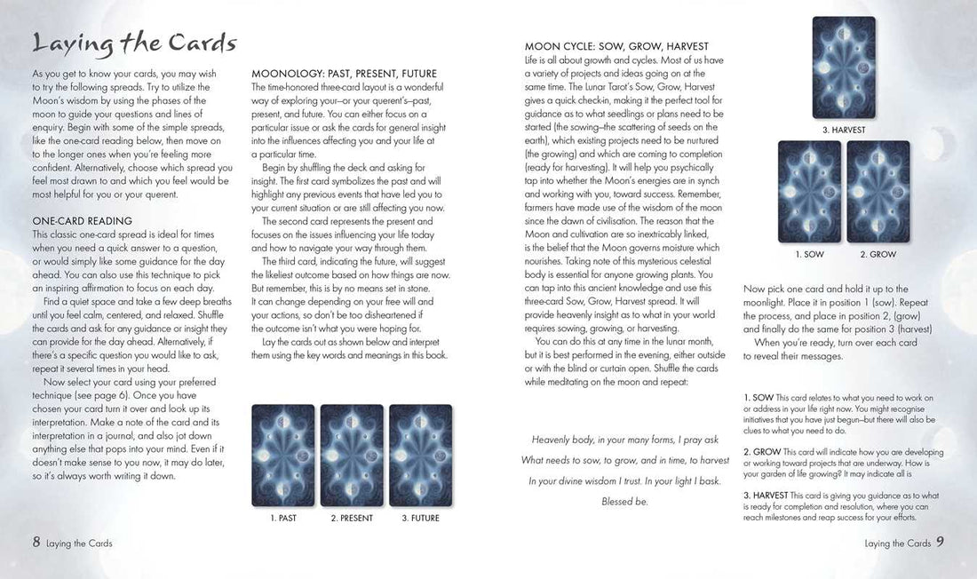 Lunar Tarot by Jayne Wallace-Earth Fairy Holistics
