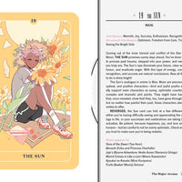 Anime Tarot Deck and Guidebook by Natasha Yglesias-Earth Fairy Holistics