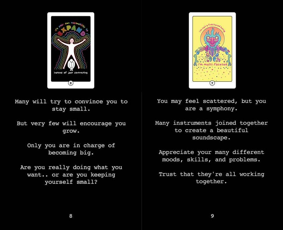 Rainbow Brainskull Oracle Deck by Ramin Nazer-Earth Fairy Holistics