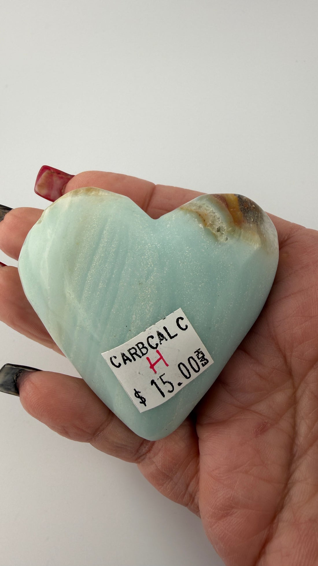 Caribbean Calcite Hearts-Earth Fairy Holistics