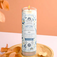 Prayer Candle - Energy Cleanse (8") (9.5 oz)-Earth Fairy Holistics