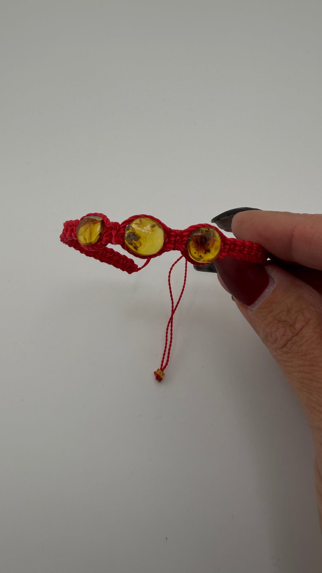 Hand Woven Amber Bracelets (Adjustable, made by DV survivors in Mexico)