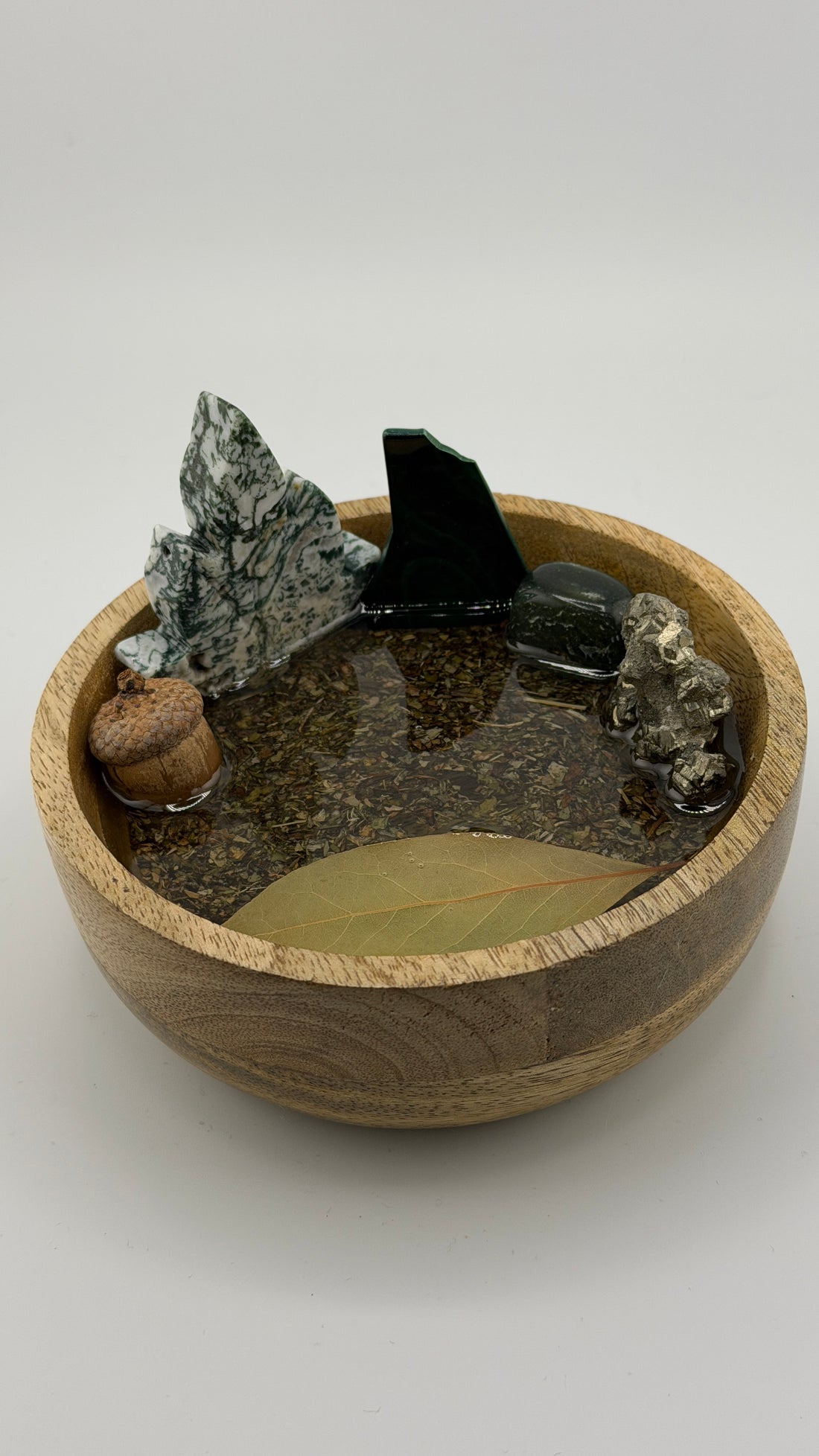 Earths Abundance Money Bowl (5" Bowl)-Earth Fairy Holistics