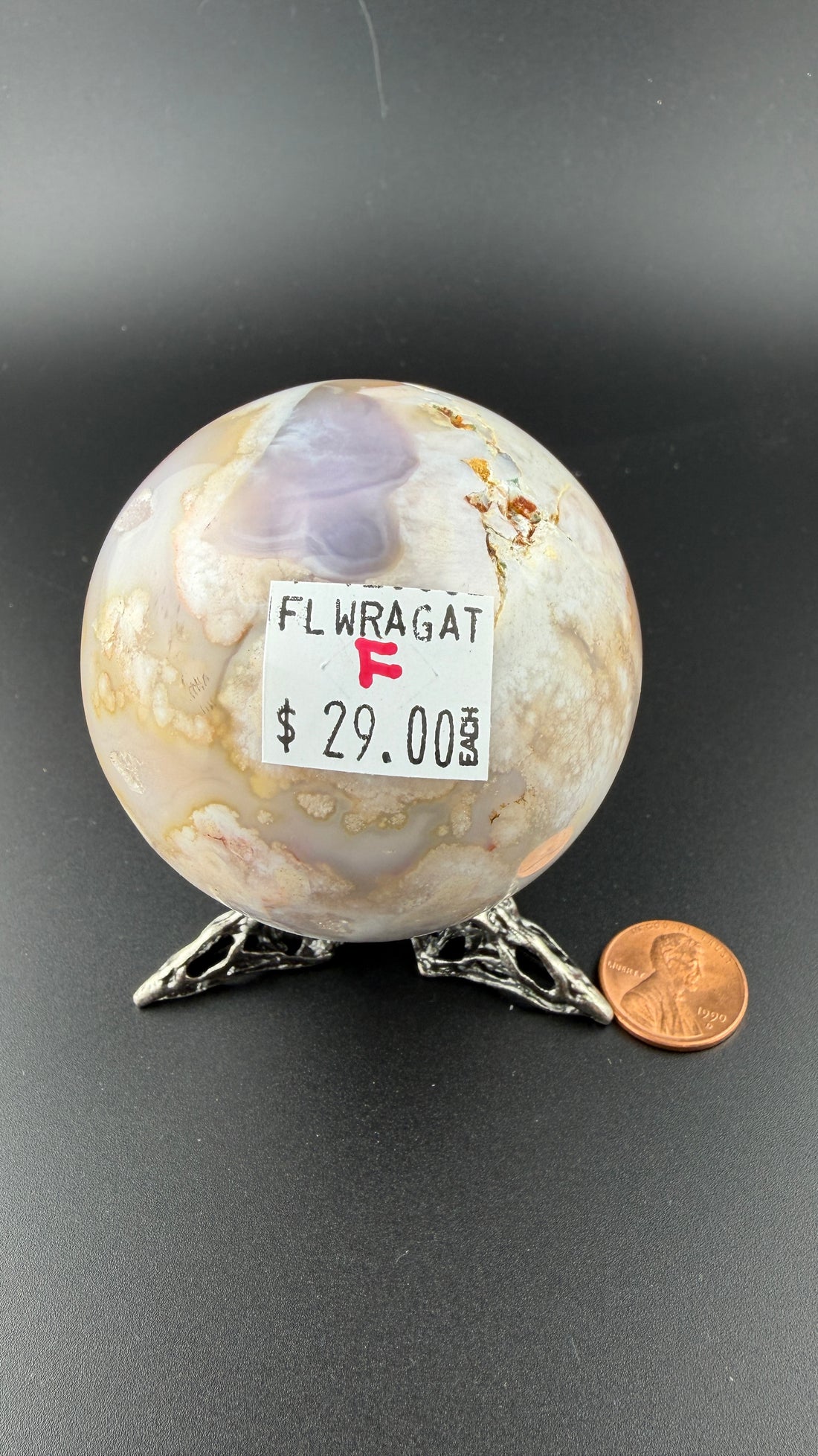 Flower Agate Spheres-Earth Fairy Holistics