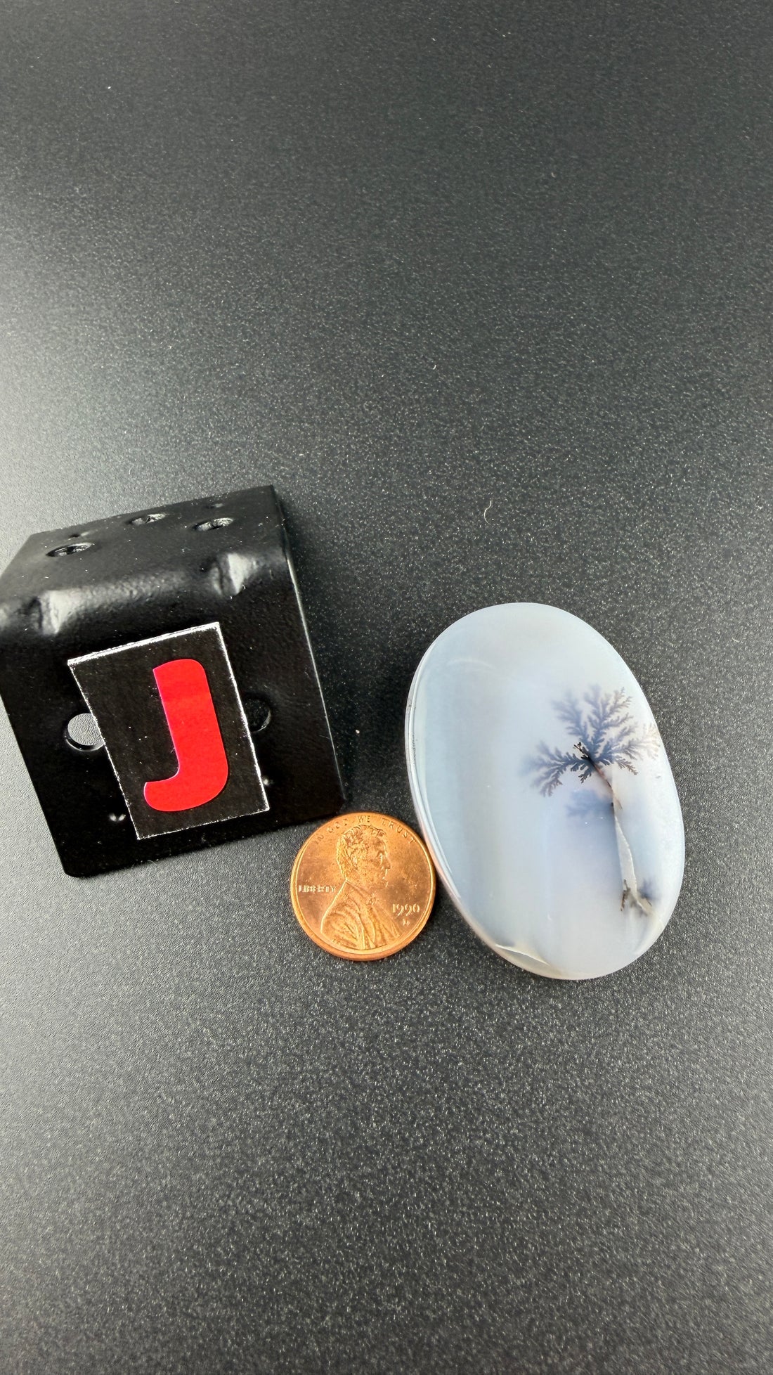 Scenic Dendritic Agate Flat Stones-Earth Fairy Holistics