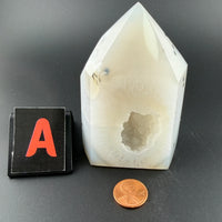 Druzy Agate Tower-Earth Fairy Holistics