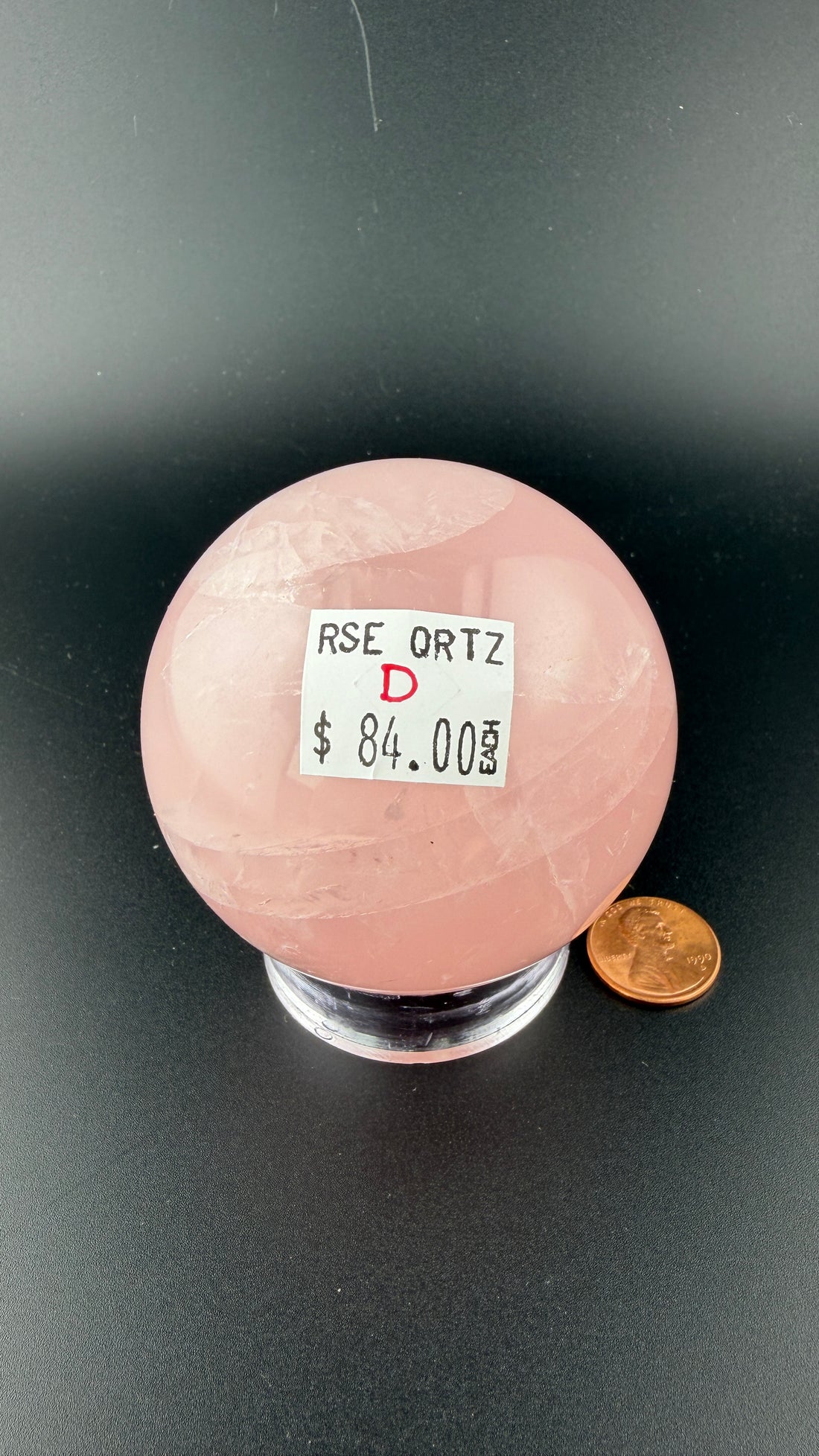 Rose Quarts Spheres
