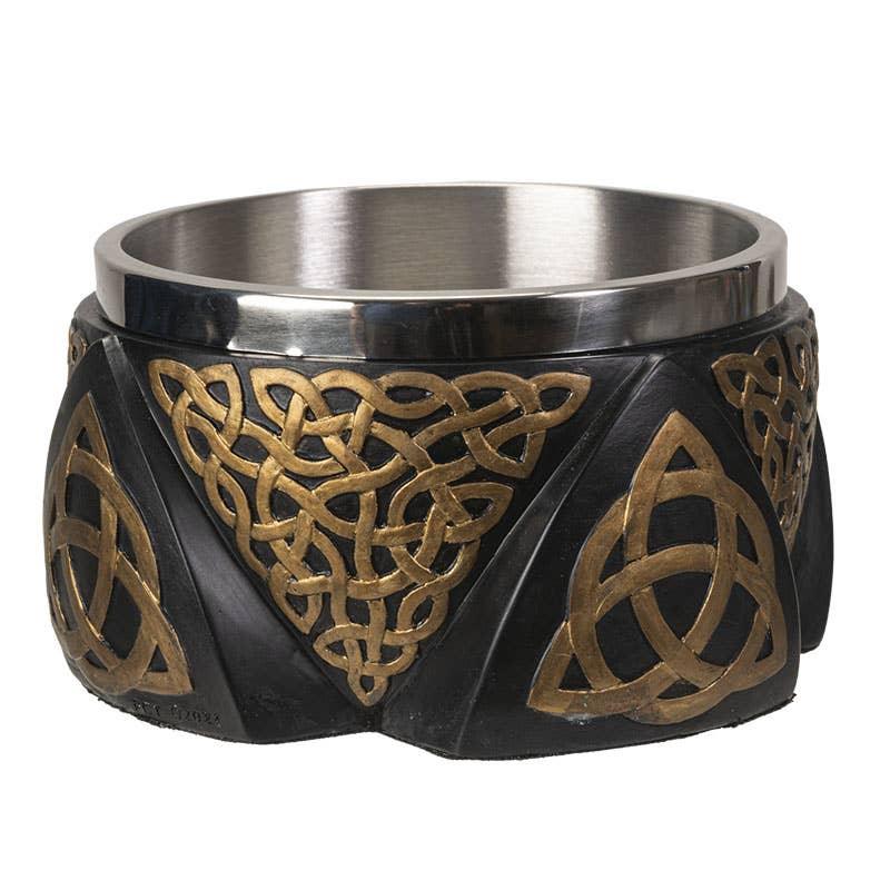 Triquetra Smudge Bowl-Earth Fairy Holistics