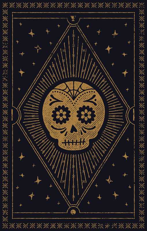 Sugar Skull Tarot Deck and Guidebook by David A Ross-Earth Fairy Holistics