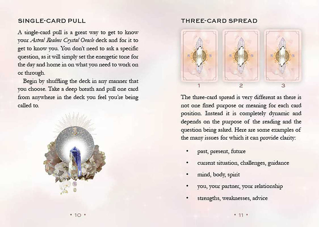 Astral Realms Crystal Oracle by Leah Shoman-Earth Fairy Holistics