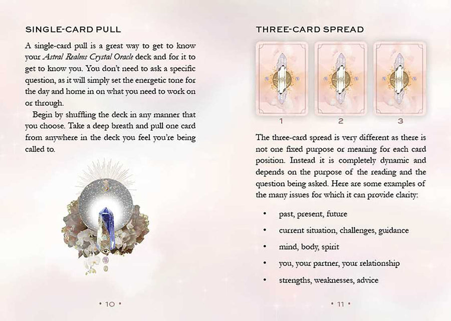 Astral Realms Crystal Oracle by Leah Shoman-Earth Fairy Holistics