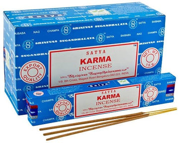 Satya - Karma Incense Sticks (15 g.)-Earth Fairy Holistics