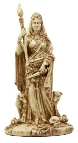 Goddess Hecate Statue-Earth Fairy Holistics