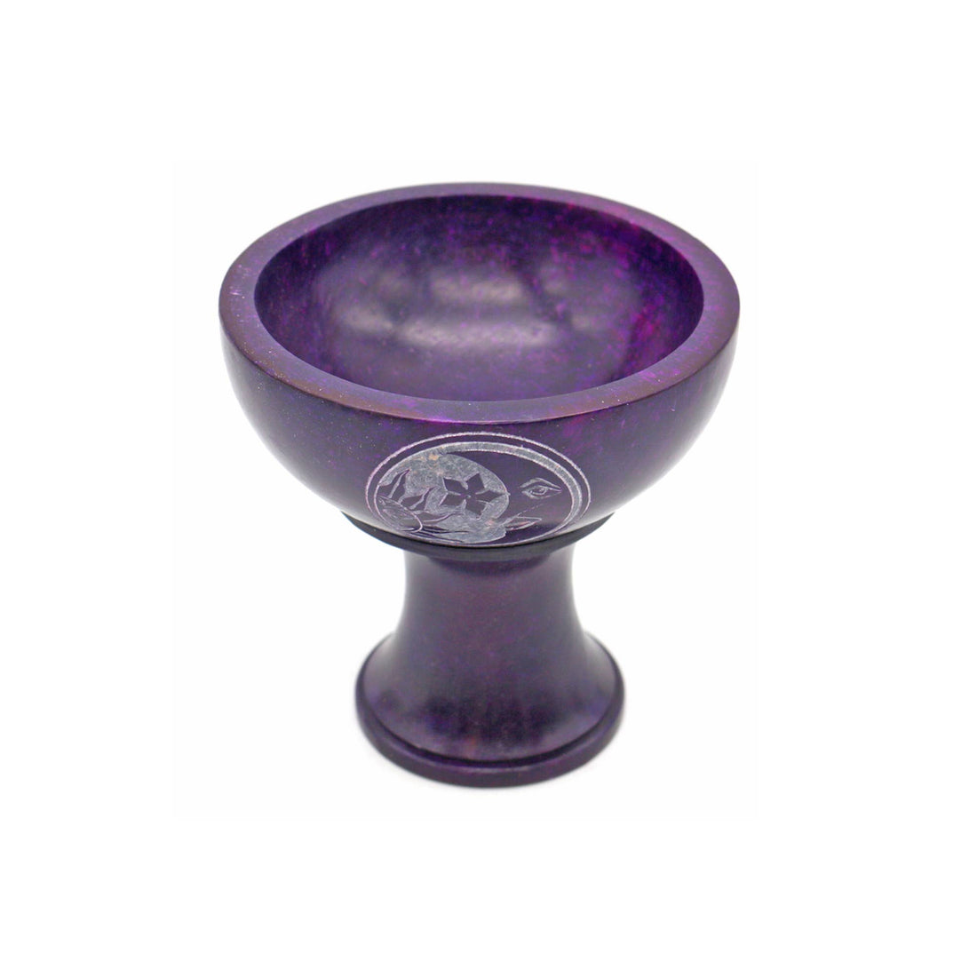 Soapstone Smudge Bowl w/ Stand - Celestial-Earth Fairy Holistics