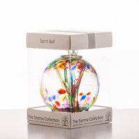 15cm Spirit Ball - Red-Earth Fairy Holistics