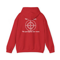 "We aren't bad; We just know our roots" Unisex Heavy Blend™ Hooded Sweatshirt-Earth Fairy Holistics
