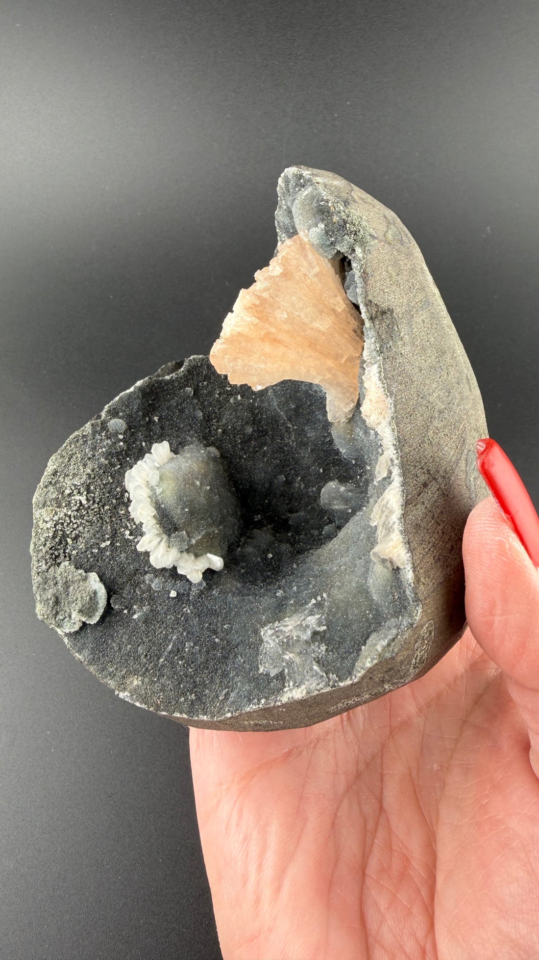 Heulandite/Chalcedony/Stilbite Specimen