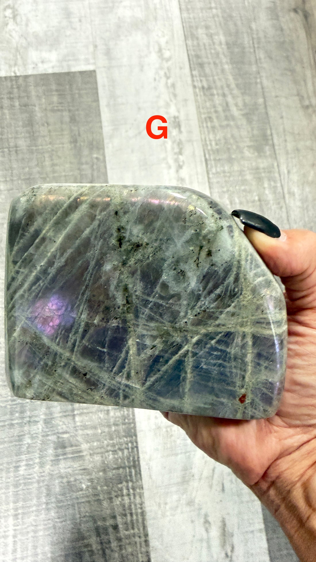Labradorite Free Form (Purple Dominant Flash)