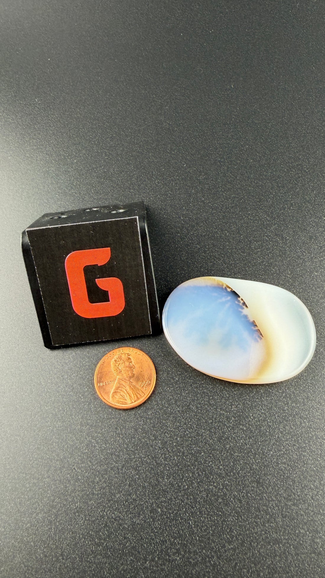 Scenic Dendritic Agate Flat Stones-Earth Fairy Holistics