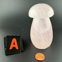 Rose Quartz Mushroom-Earth Fairy Holistics