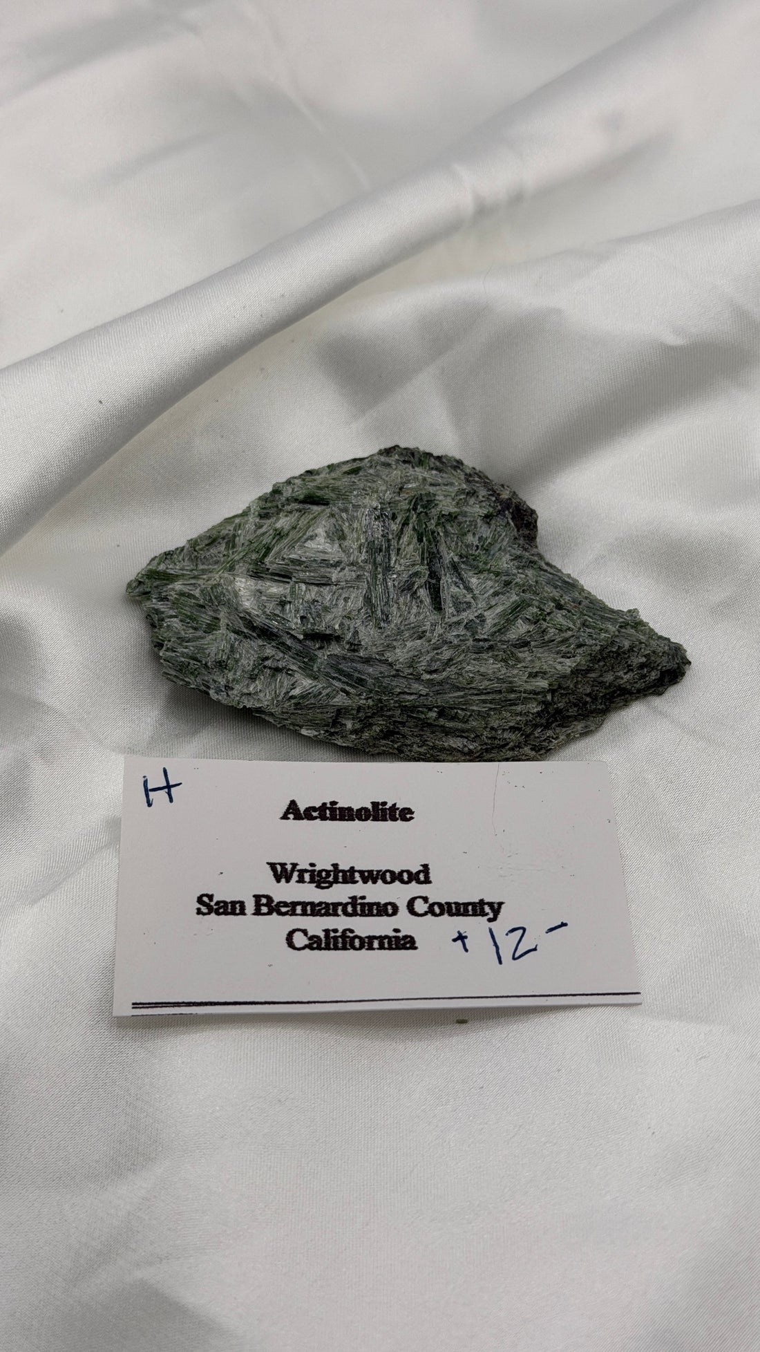 Actinolite Specimens