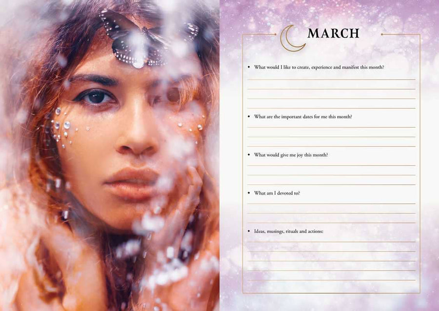 2026 Lunar and Seasonal Planner Calendar: Northern Hemisphere by Stacey Demarco-Earth Fairy Holistics