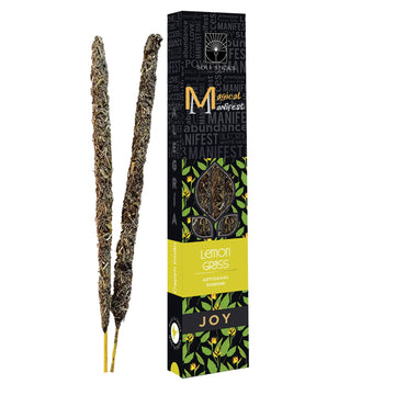 Joy Lemongrass Magical Manifest Artisanal Incense Sticks-Earth Fairy Holistics