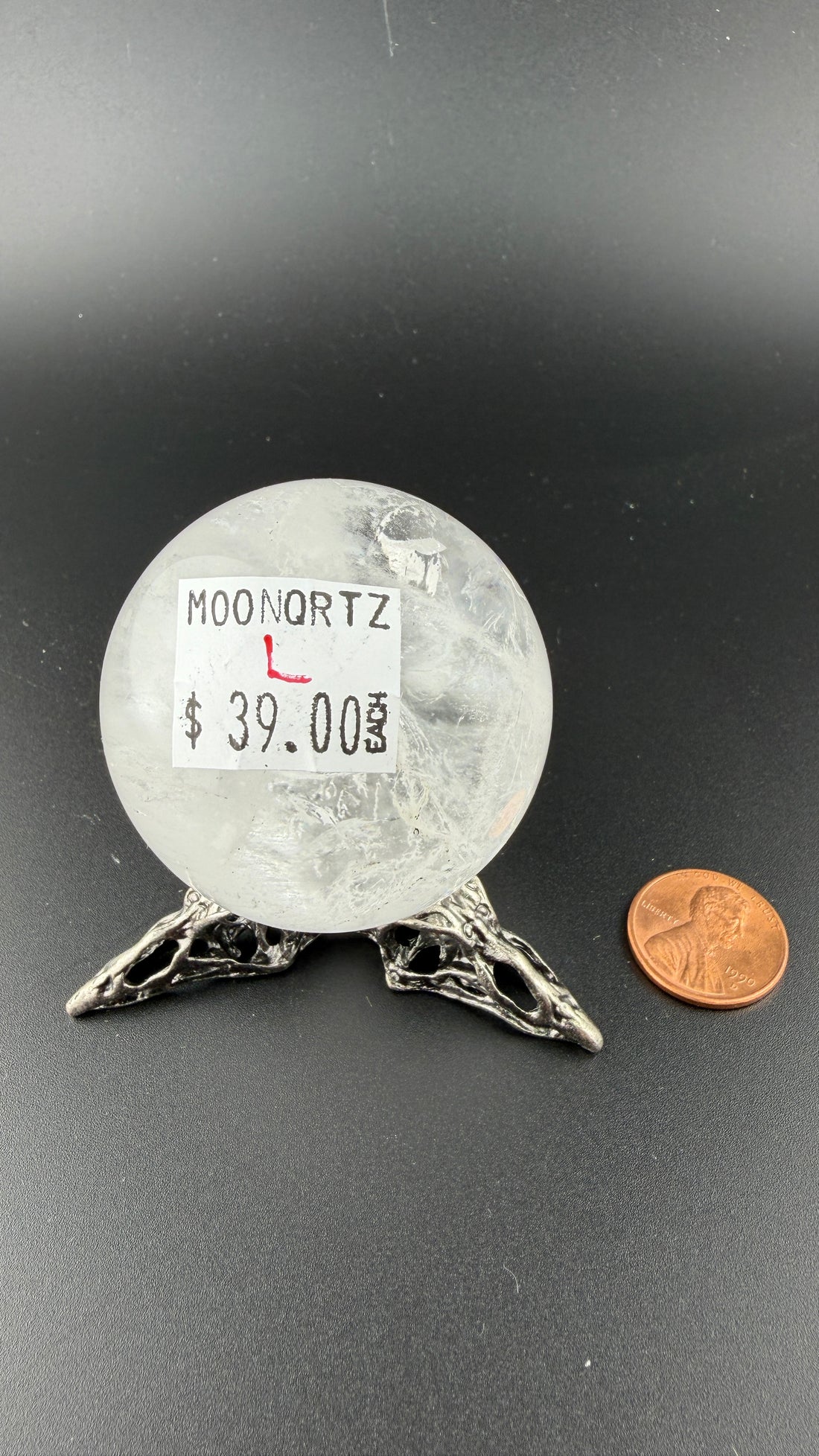 Moon Quarts Spheres-Earth Fairy Holistics