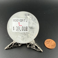 Moon Quarts Spheres-Earth Fairy Holistics
