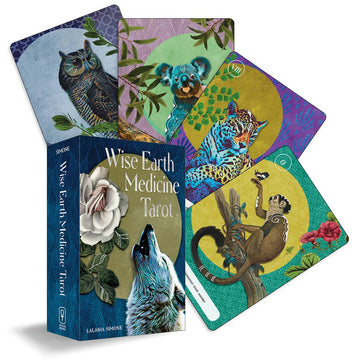 Wise Earth Medicine Tarot: 78 Cards & 96 Page Guidebook-Earth Fairy Holistics