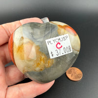 Polychrome Jasper Hearts-Earth Fairy Holistics
