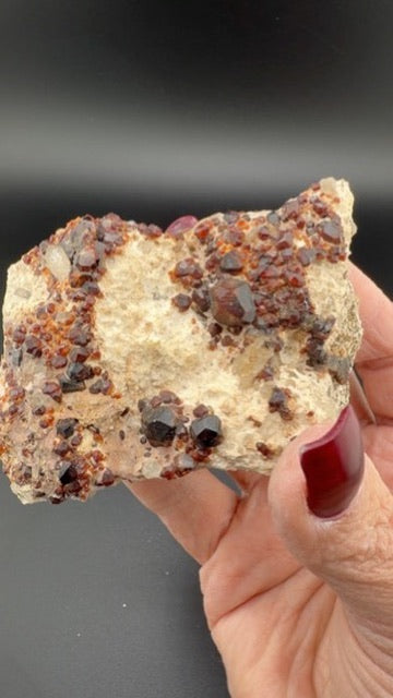 Spessartine Garnet Specimen-Earth Fairy Holistics